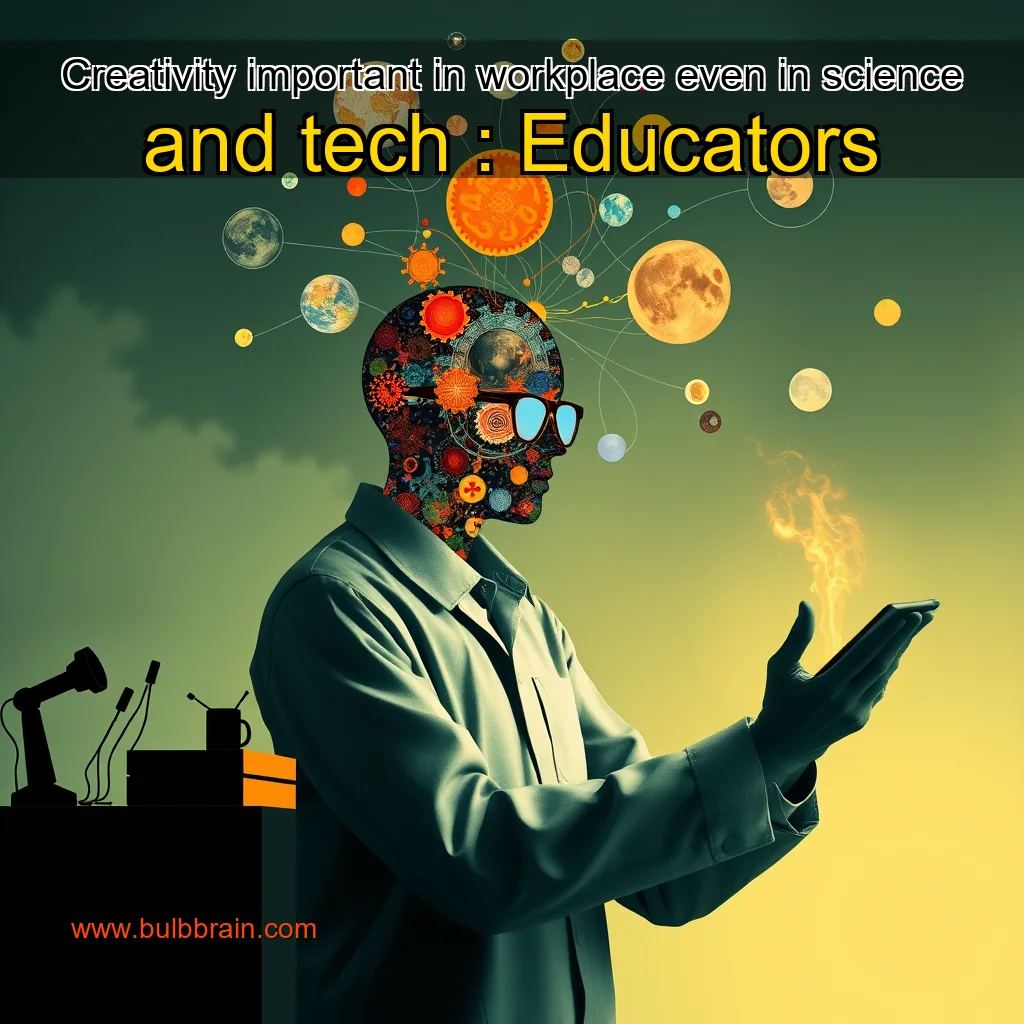 You are currently viewing Creativity important in workplace  even in science and tech : Educators