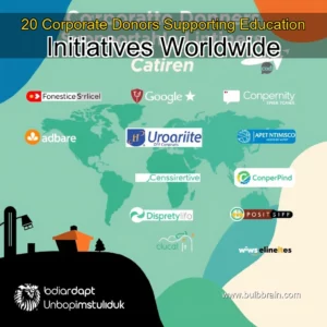 Read more about the article 20 Corporate Donors Supporting Education Initiatives Worldwide