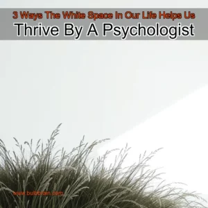 Read more about the article 3 Ways The White Space In Our Life Helps Us Thrive By A Psychologist