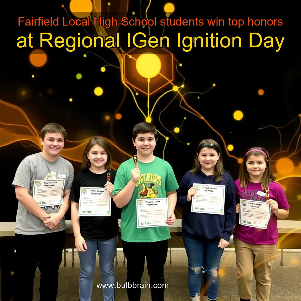 Read more about the article Fairfield Local High School students win top honors at Regional IGen Ignition Day
