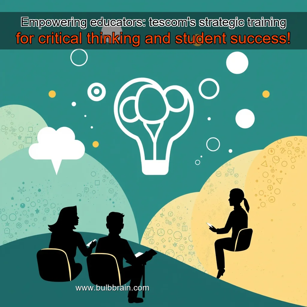 Read more about the article Empowering educators: tescom’s strategic training for critical thinking and student success!