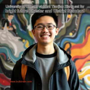 Read more about the article University of Chester student Tianjiao Xiang set for bright future  Chester and District Standard