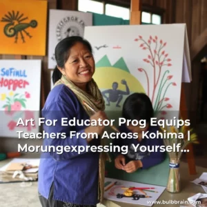 Read more about the article Art For Educator  Prog Equips Teachers From Across Kohima | Morungexpressing Yourself Through Art Is A Wonderful Way To Explore Your Creativity And Emotions.