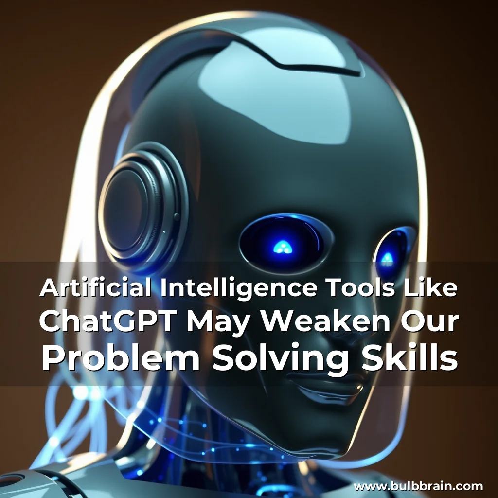 Read more about the article Artificial Intelligence Tools Like ChatGPT May Weaken Our Problem  Solving Skills