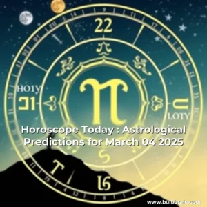 Artistic representation for Horoscope Today : Astrological Predictions for March 04 2025