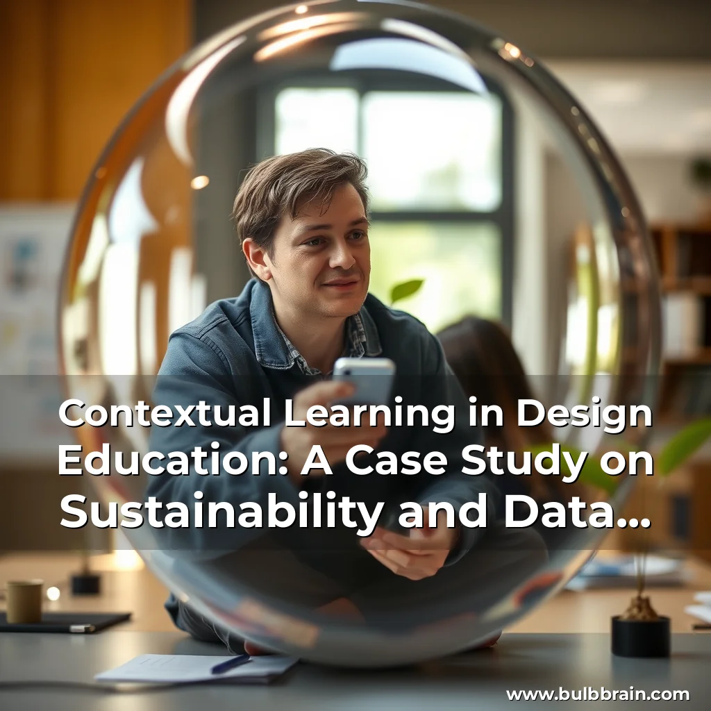 Read more about the article Contextual Learning in Design Education: A Case Study on Sustainability and Data Visualisation