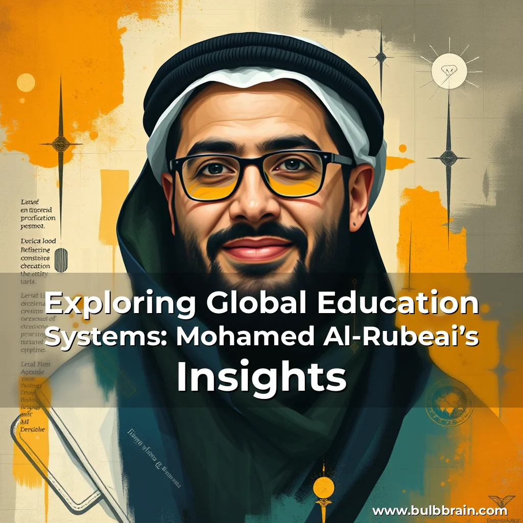 Read more about the article Exploring Global Education Systems: Mohamed Al-Rubeai’s Insights