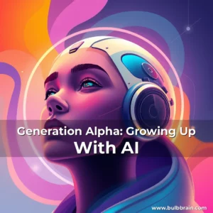 Artistic representation for Generation Alpha: Growing Up With AI
