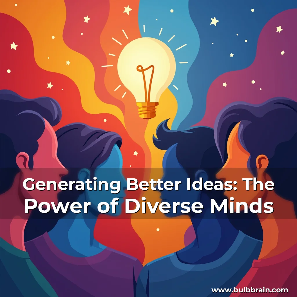 Read more about the article Generating Better Ideas: The Power of Diverse Minds