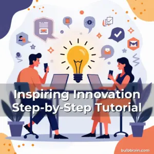 Artistic representation for Inspiring Innovation Step-by-Step Tutorial