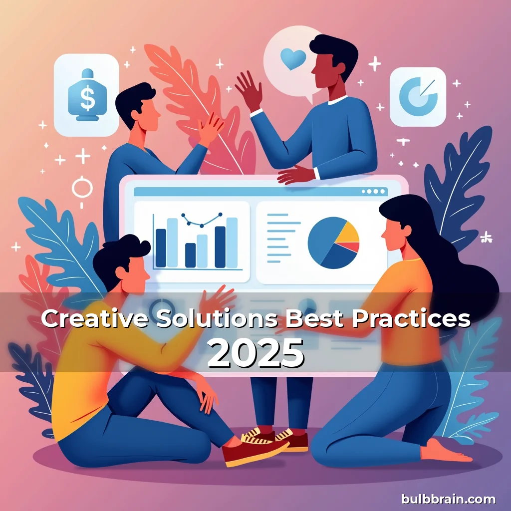 Artistic representation for Creative Solutions Best Practices 2025
