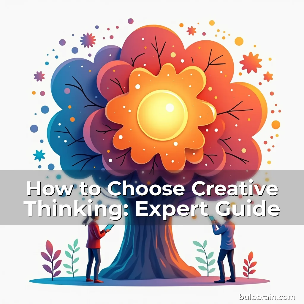 You are currently viewing How to Choose Creative Thinking: Expert Guide