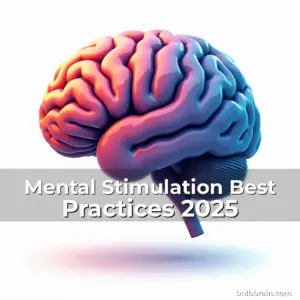 Artistic representation for Mental Stimulation Best Practices 2025