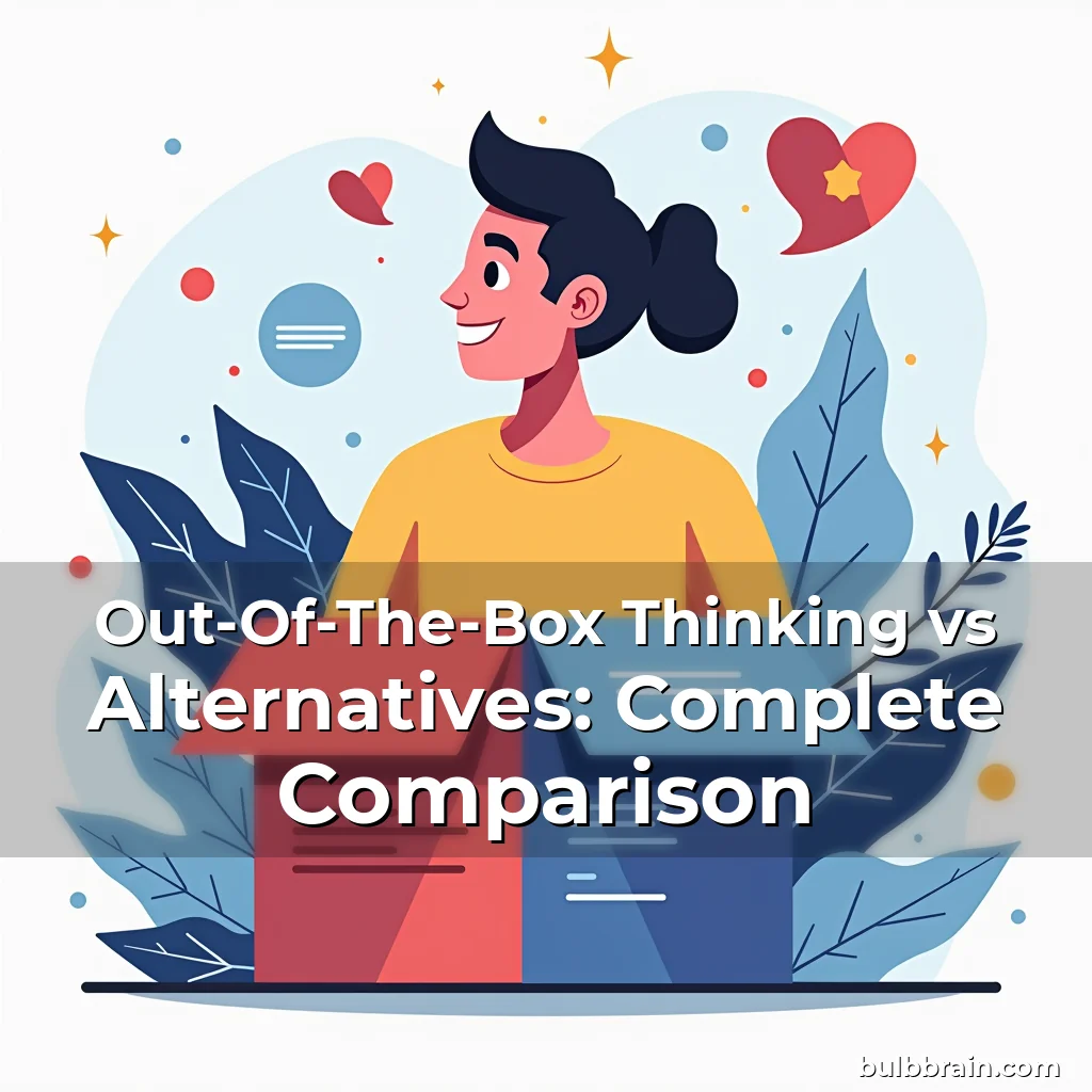 Artistic representation for Out-Of-The-Box Thinking vs Alternatives: Complete Comparison