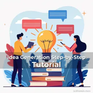 Artistic representation for Idea Generation Step-by-Step Tutorial