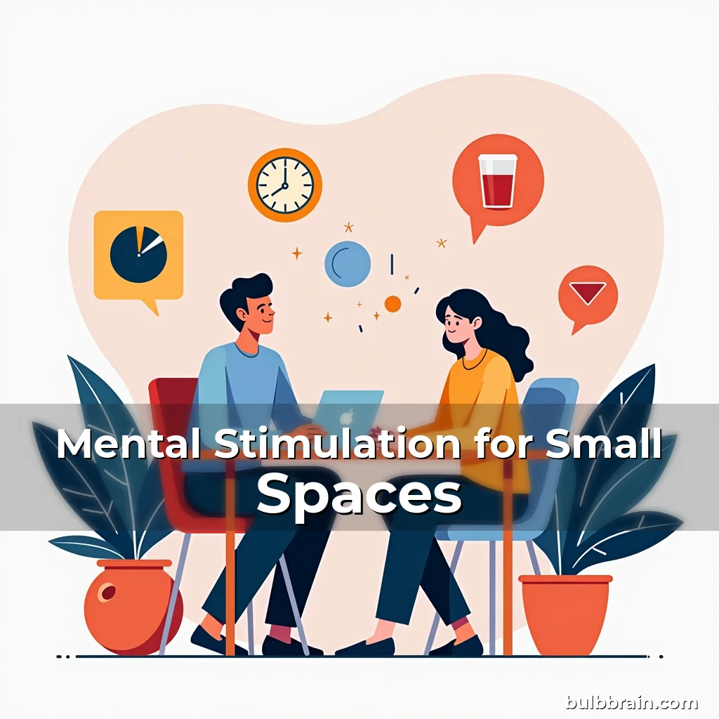 Artistic representation for Mental Stimulation for Small Spaces