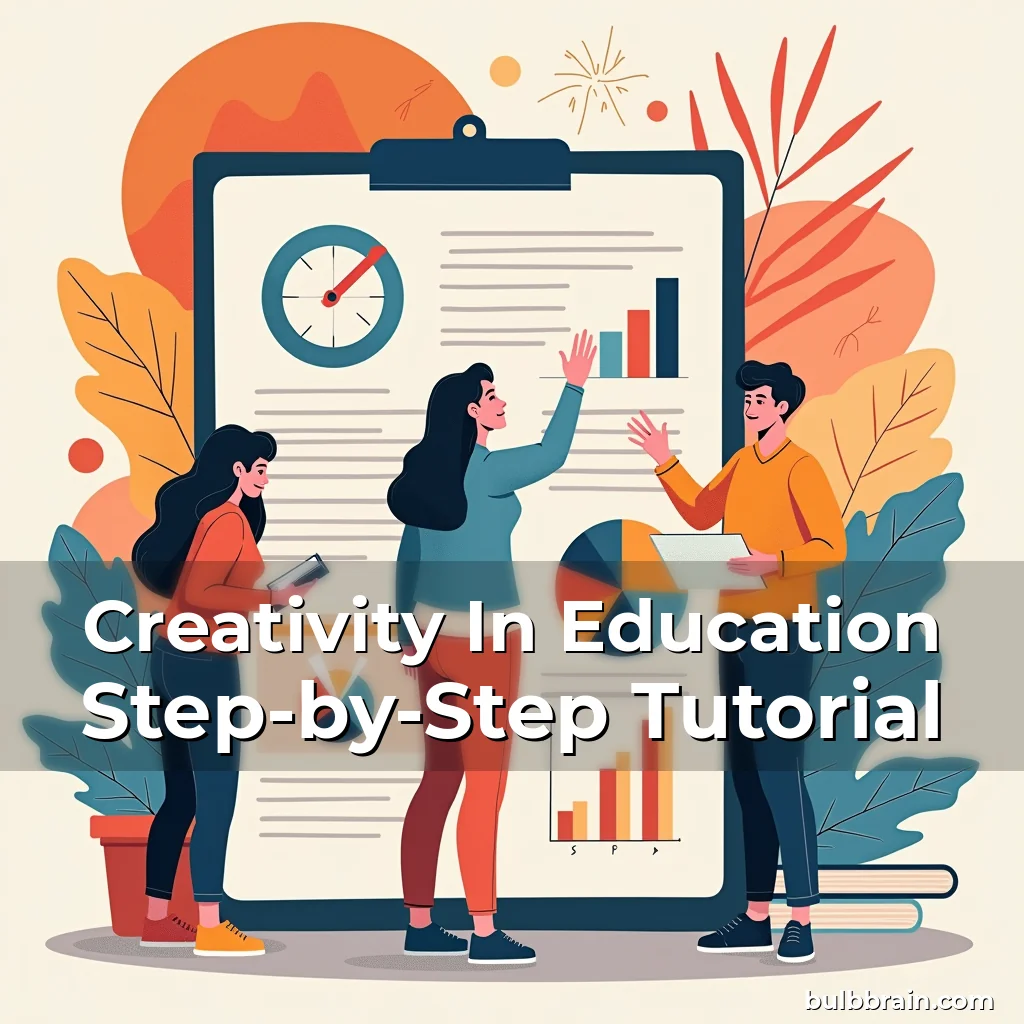 Artistic representation for Creativity In Education Step-by-Step Tutorial