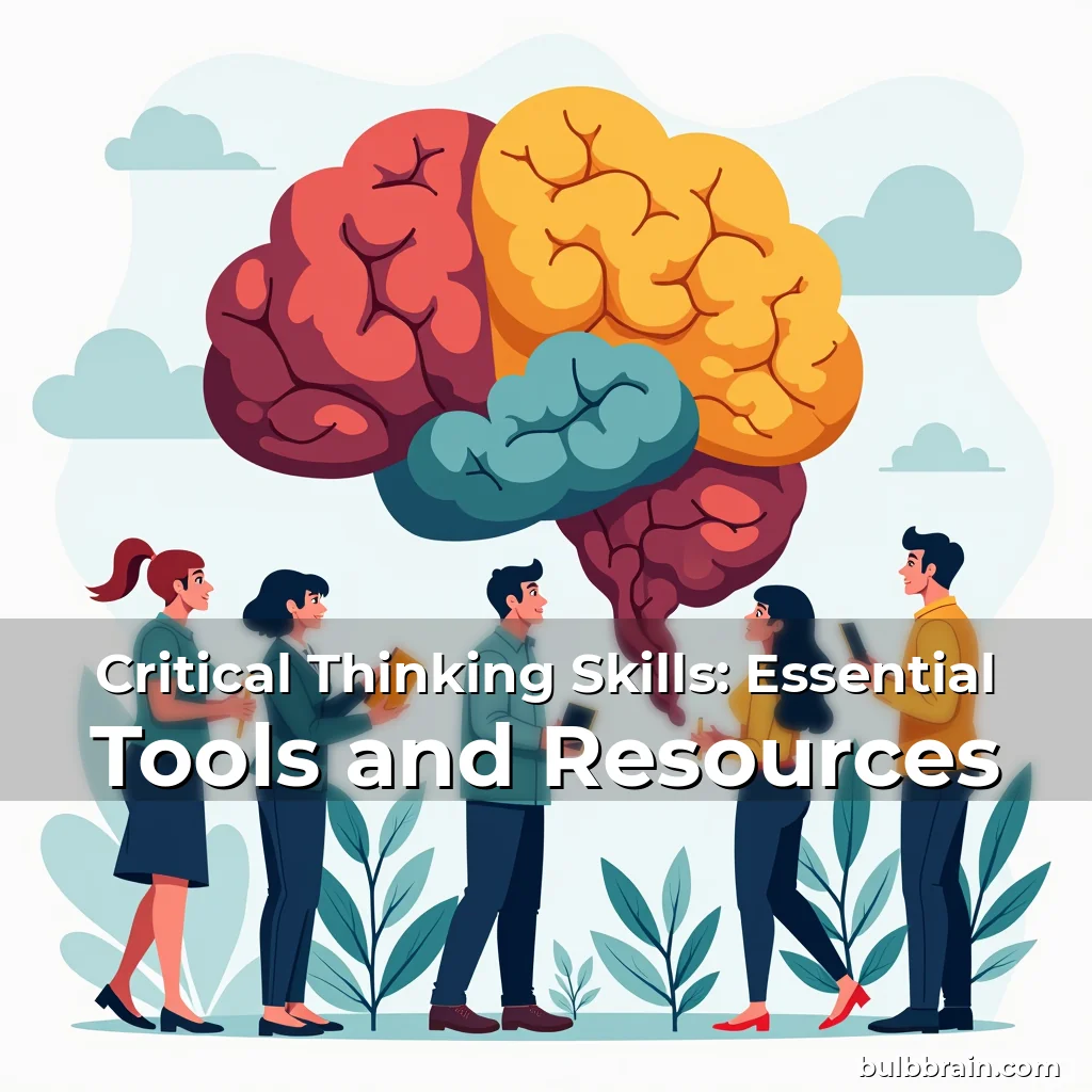 Artistic representation for Critical Thinking Skills: Essential Tools and Resources
