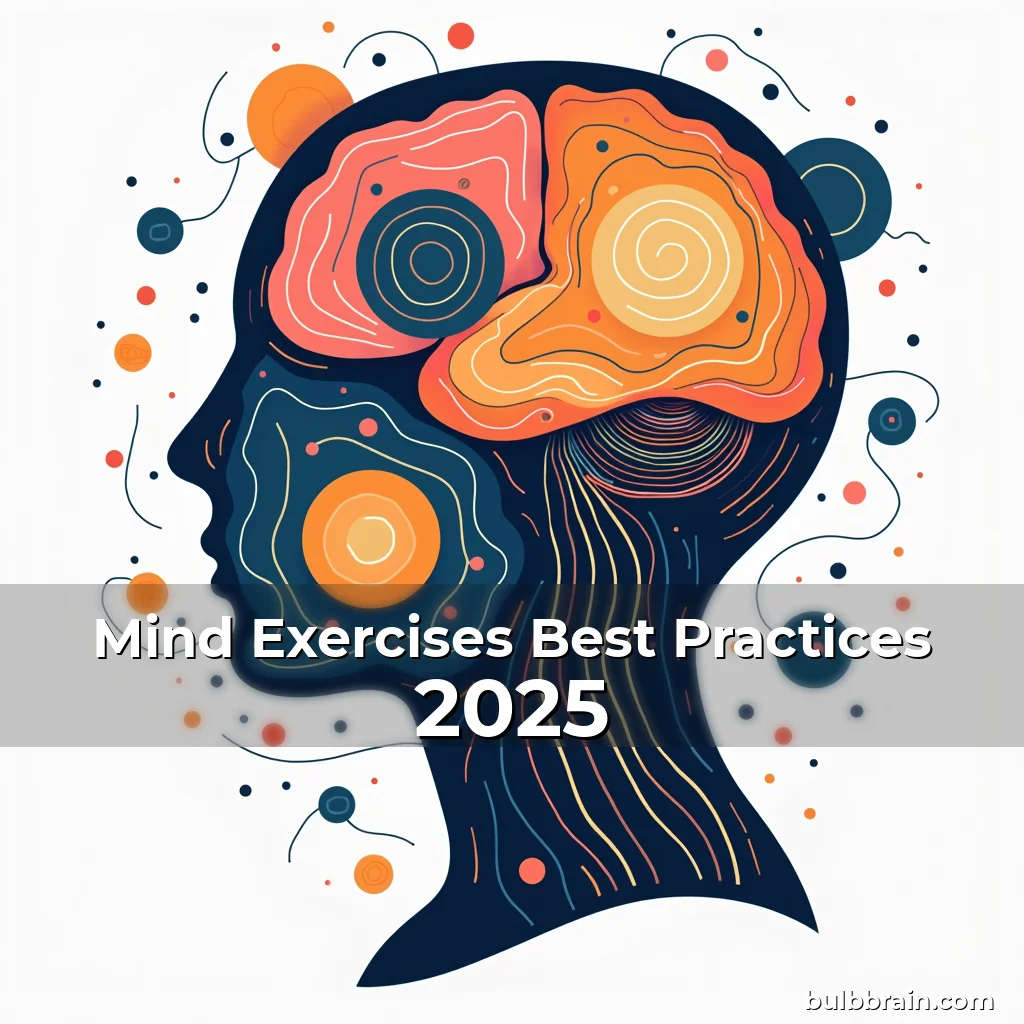 Artistic representation for Mind Exercises Best Practices 2025