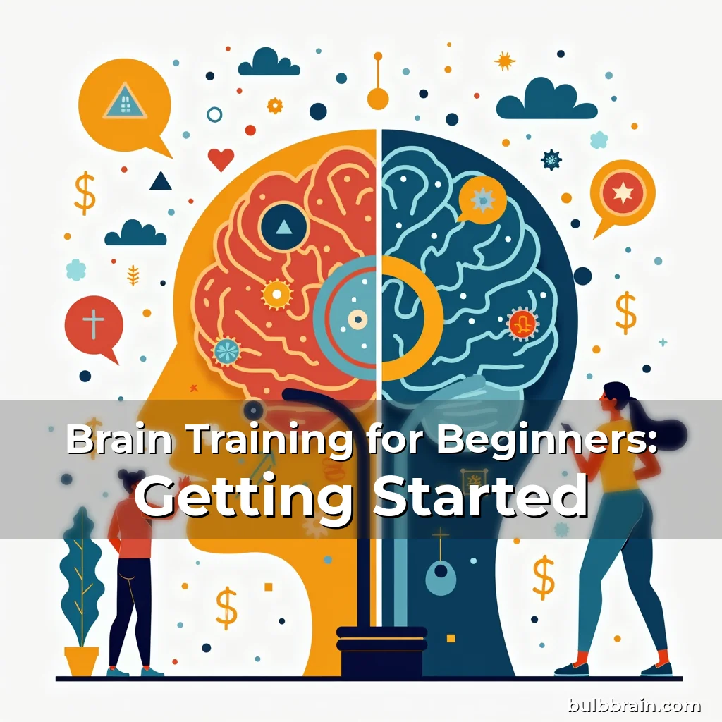 Artistic representation for Brain Training for Beginners: Getting Started