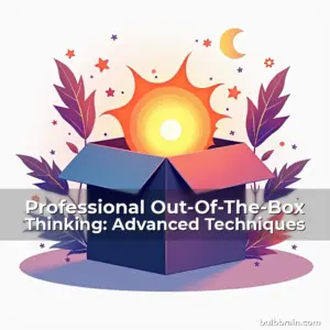 Artistic representation for Professional Out-Of-The-Box Thinking: Advanced Techniques