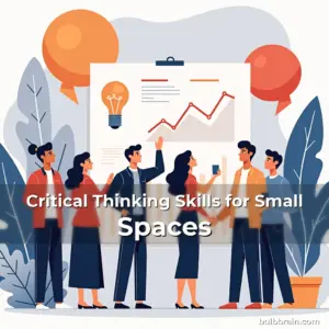 Artistic representation for Critical Thinking Skills for Small Spaces