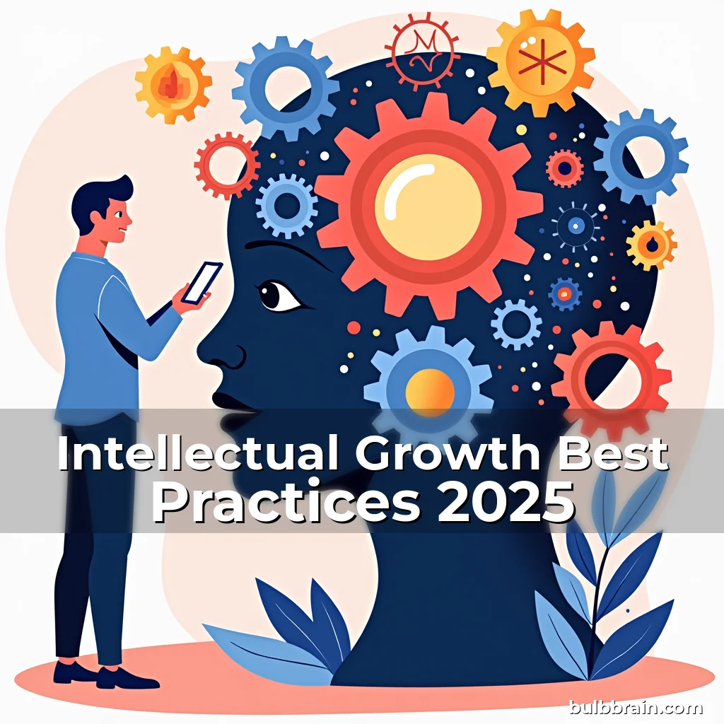 Artistic representation for Intellectual Growth Best Practices 2025