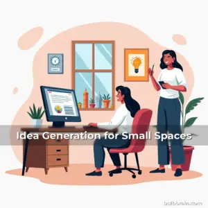 Artistic representation for Idea Generation for Small Spaces