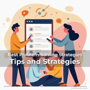 Artistic representation for Best Problem-Solving Strategies Tips and Strategies