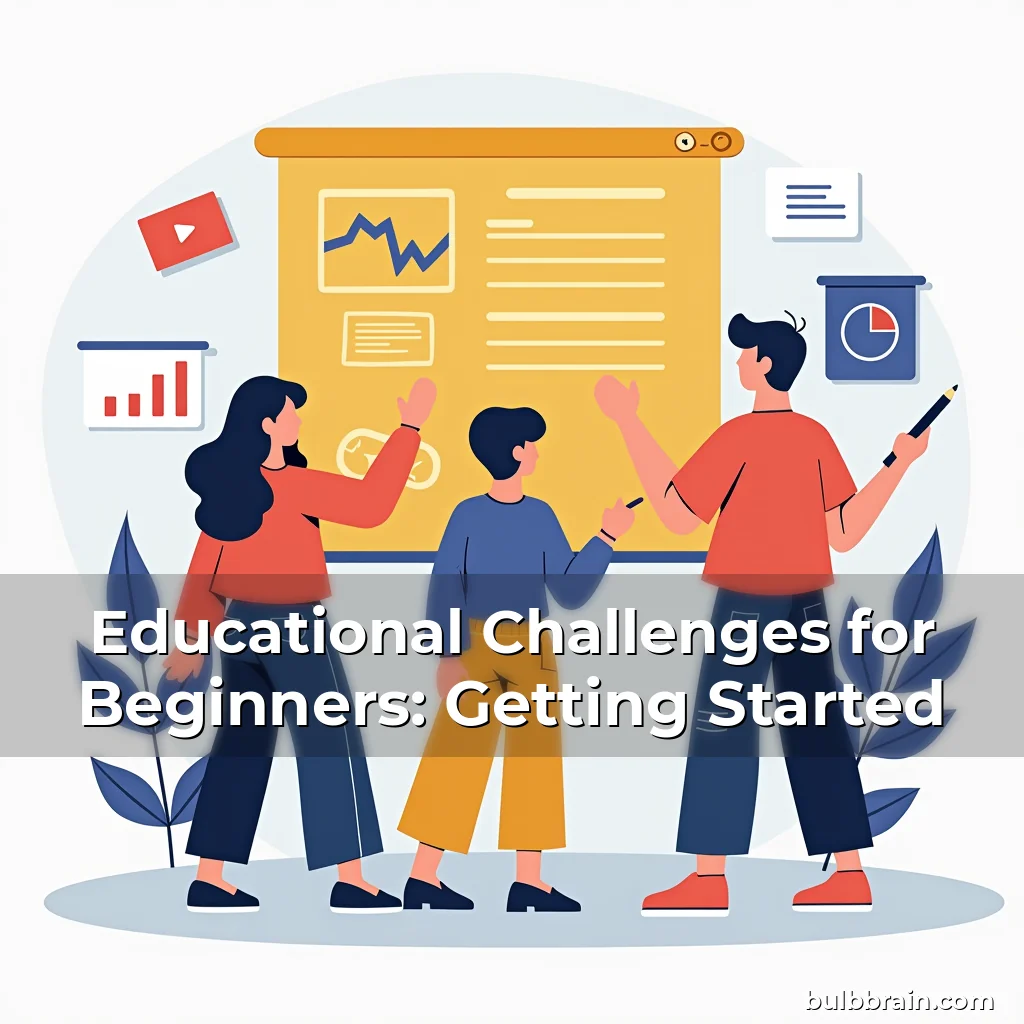 Artistic representation for Educational Challenges for Beginners: Getting Started