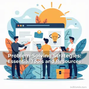 Artistic representation for Problem-Solving Strategies: Essential Tools and Resources