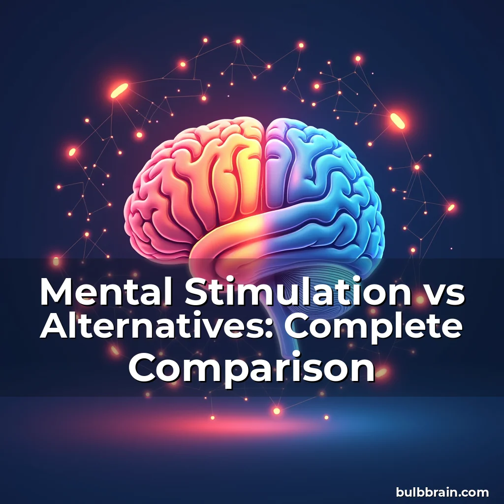 Artistic representation for Mental Stimulation vs Alternatives: Complete Comparison