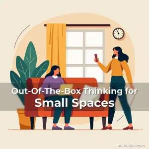Artistic representation for Out-Of-The-Box Thinking for Small Spaces