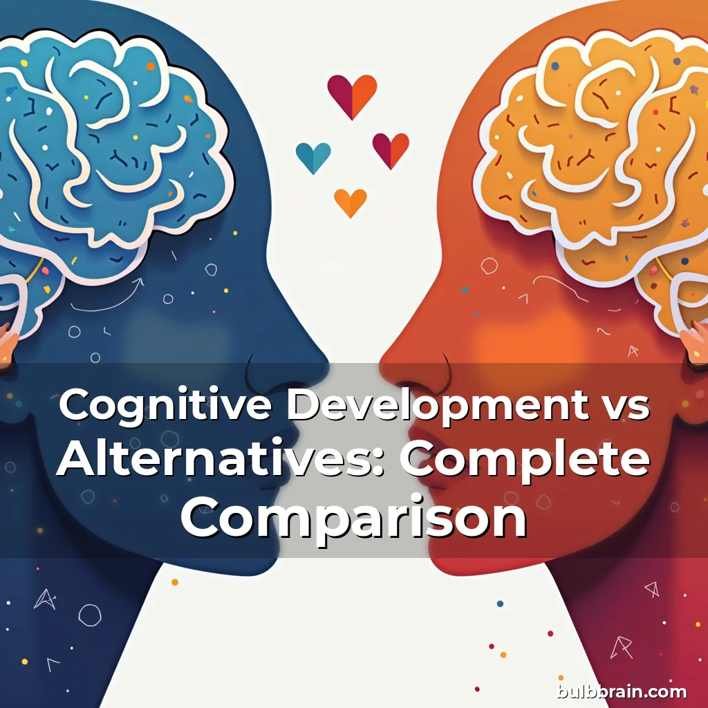 Artistic representation for Cognitive Development vs Alternatives: Complete Comparison