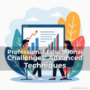 Artistic representation for Professional Educational Challenges: Advanced Techniques