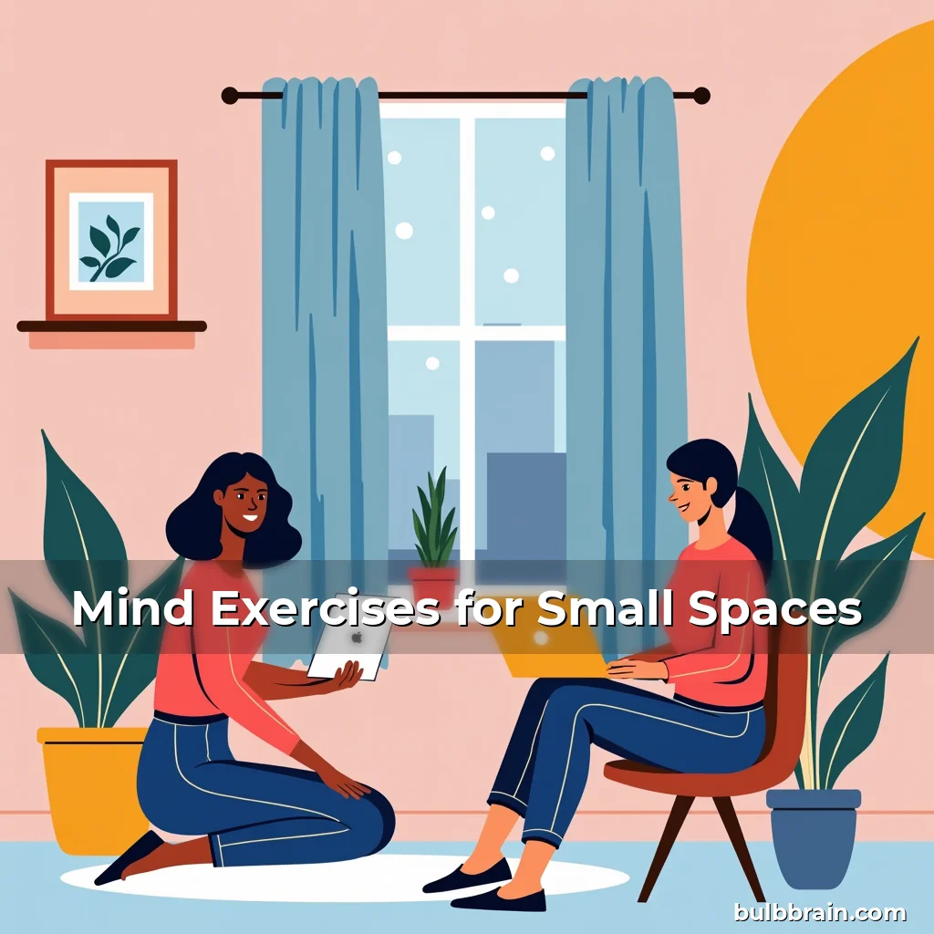 Artistic representation for Mind Exercises for Small Spaces