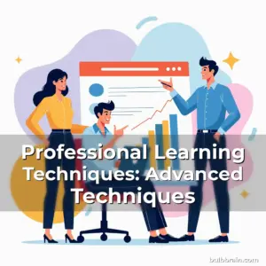 Artistic representation for Professional Learning Techniques: Advanced Techniques