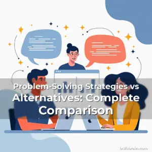 Artistic representation for Problem-Solving Strategies vs Alternatives: Complete Comparison