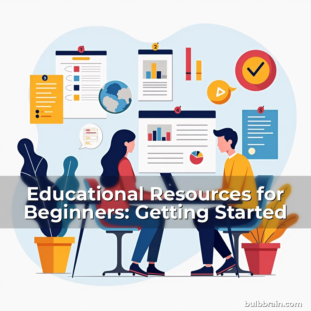 Artistic representation for Educational Resources for Beginners: Getting Started
