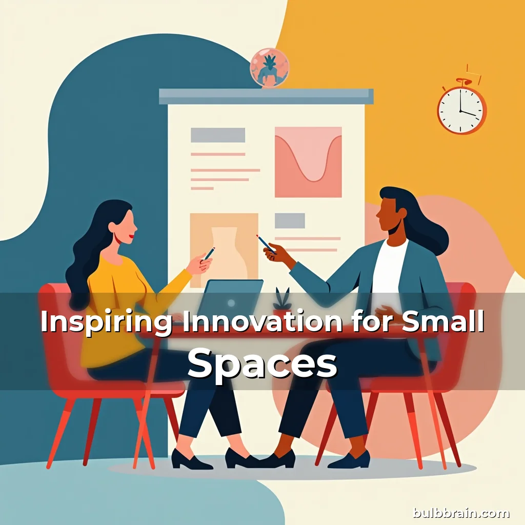Artistic representation for Inspiring Innovation for Small Spaces