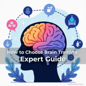 Artistic representation for How to Choose Brain Training: Expert Guide