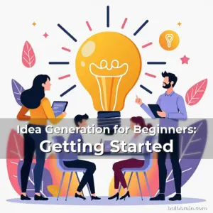 Artistic representation for Idea Generation for Beginners: Getting Started