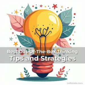Artistic representation for Best Out-Of-The-Box Thinking Tips and Strategies