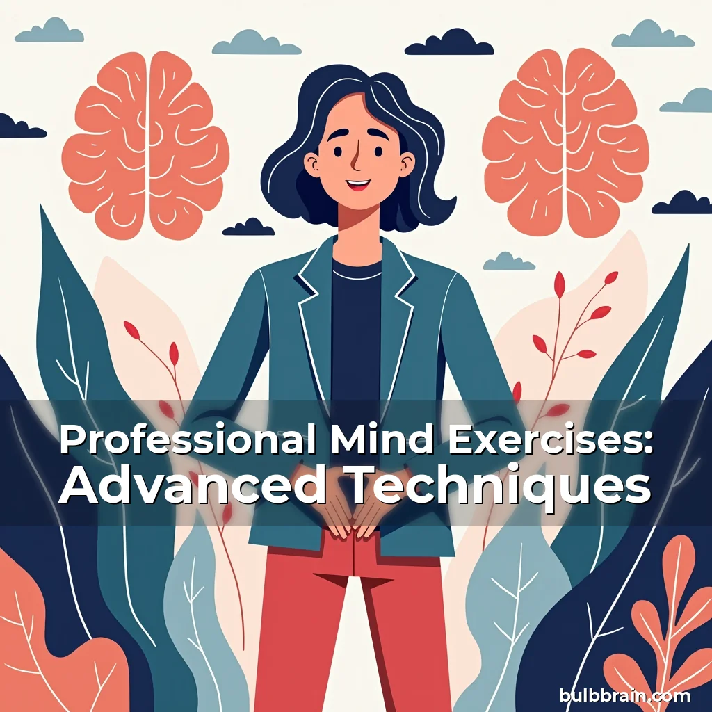 Artistic representation for Professional Mind Exercises: Advanced Techniques