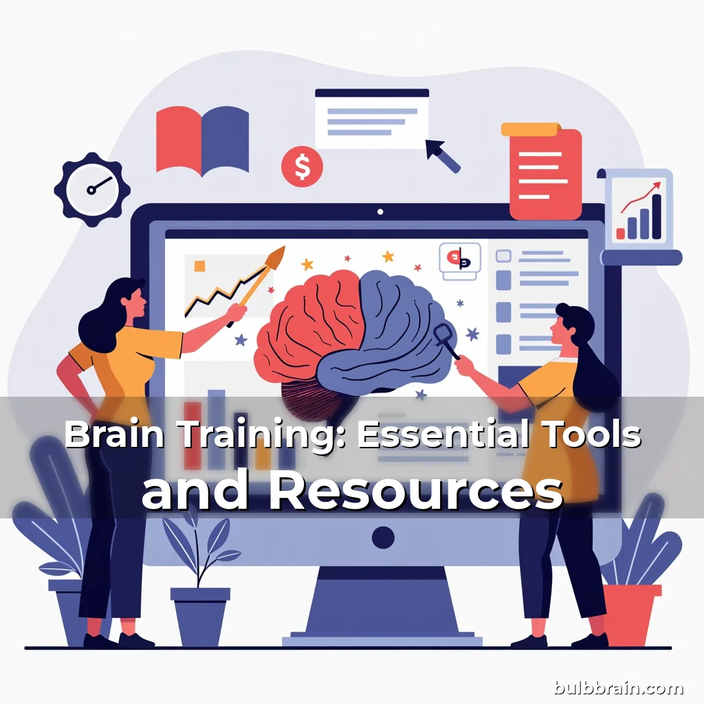 Artistic representation for Brain Training: Essential Tools and Resources