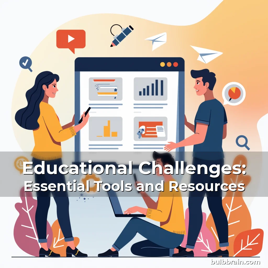 Artistic representation for Educational Challenges: Essential Tools and Resources