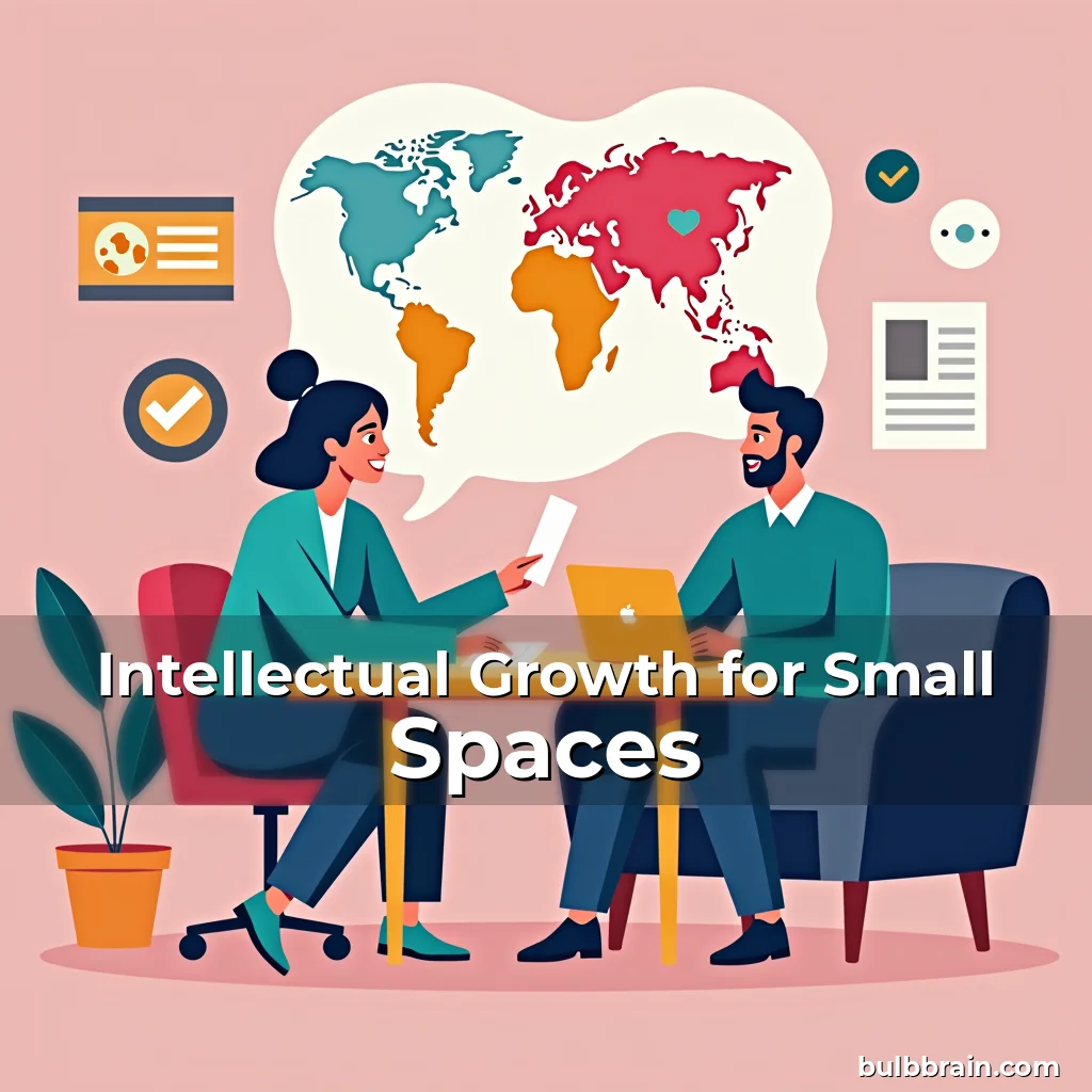 Artistic representation for Intellectual Growth for Small Spaces
