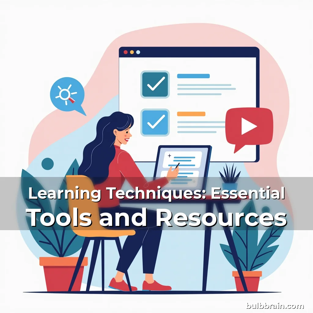 Artistic representation for Learning Techniques: Essential Tools and Resources